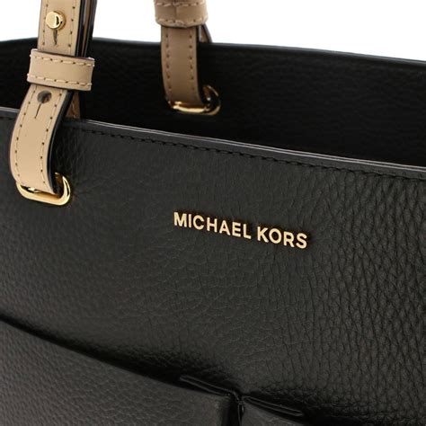 michael kors black fabric handbag|Michael Kors outlet clearance bags.